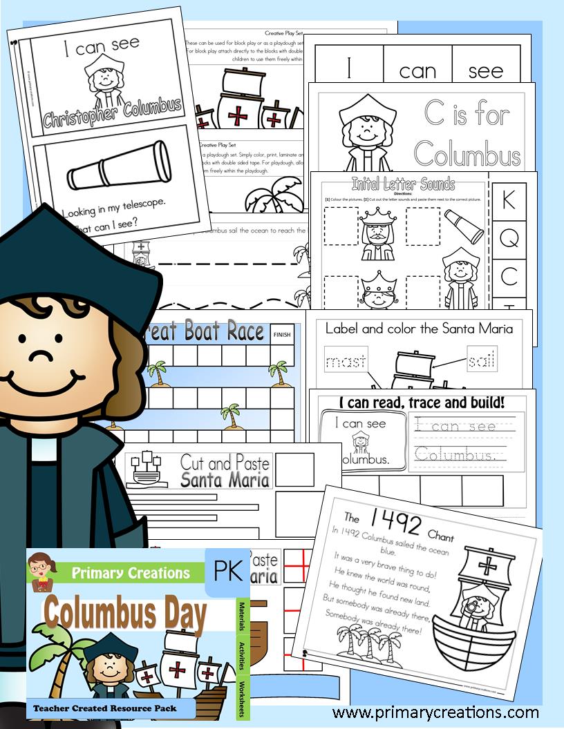 Christopher-columbus-preschool-pack